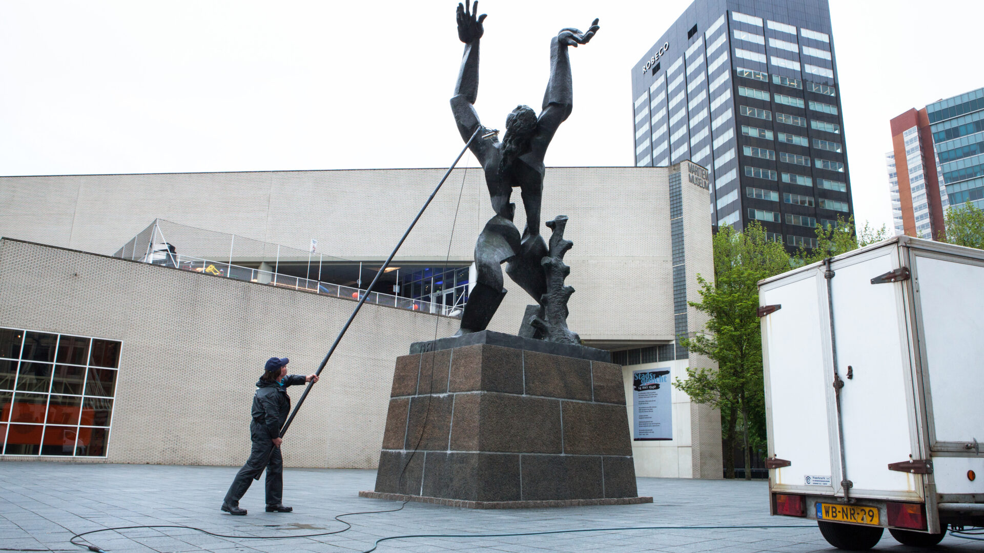 Gebruik van milieuvriendelijke schoonmaakmiddelen door Romaro in Dordrecht